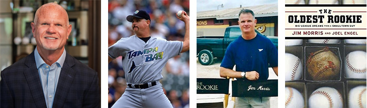 Jim The Rookie Morris, from high school science teacher to oldest rookie  in MLB history 